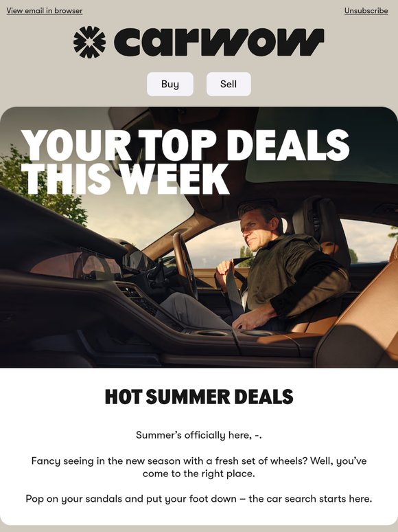 Drive into summer in style 😎