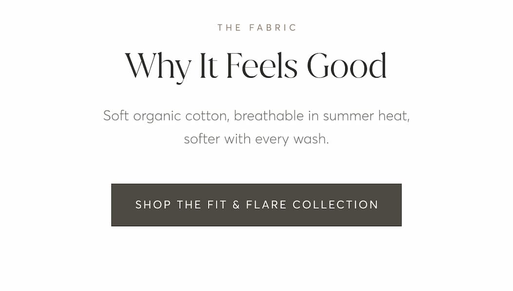 Why It Feels Good | Shop The Fit & Flare Collections