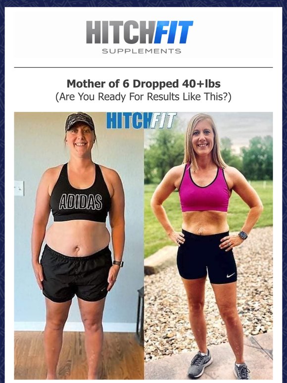 Mother of 6 Drops 40+lbs