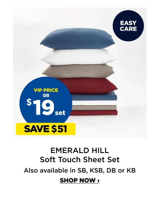 Emrald Hill Soft Touch Sheet Set