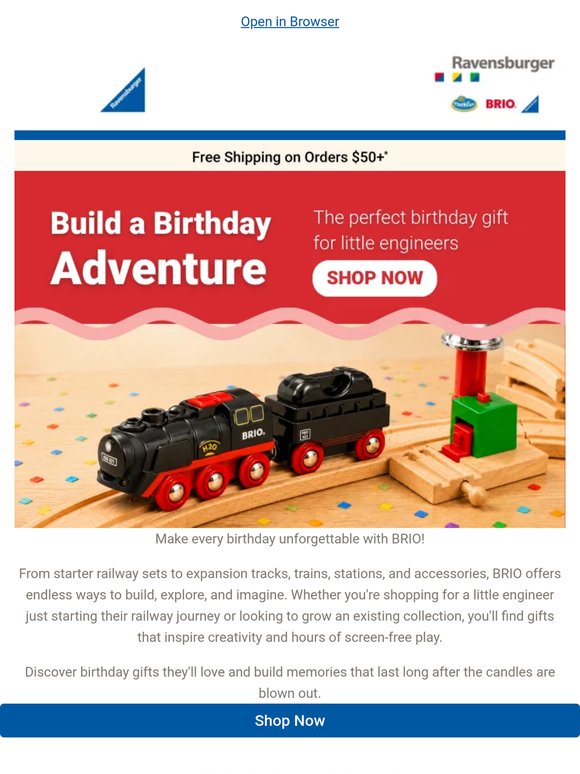 🎂 Birthday Gifts They'll Love to Build 🚂