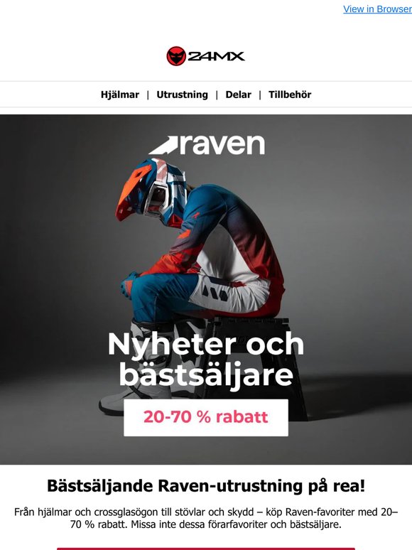 Raven från 20 % rabatt