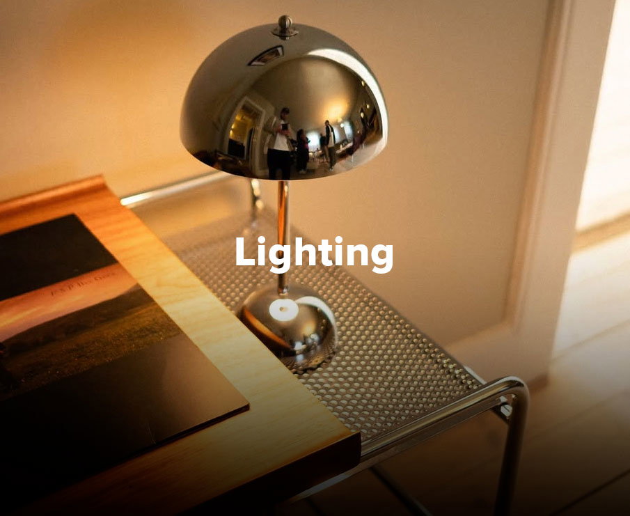 Transformed with the flick of a switch. Shop lighting now.