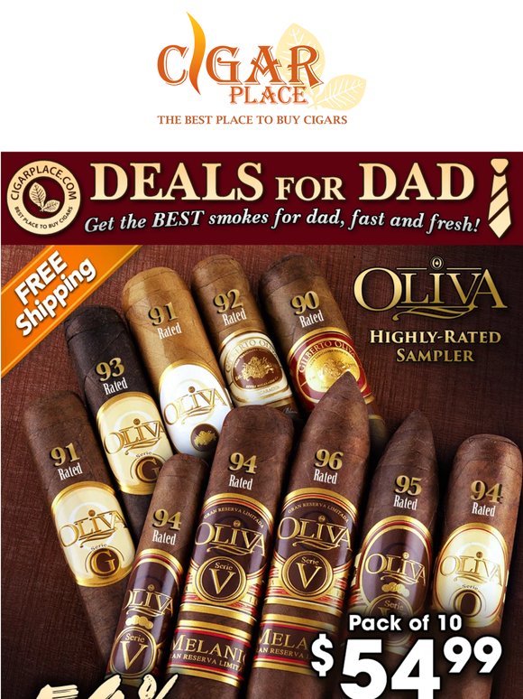 Save 54% and Fill Your Humidor with Oliva!
