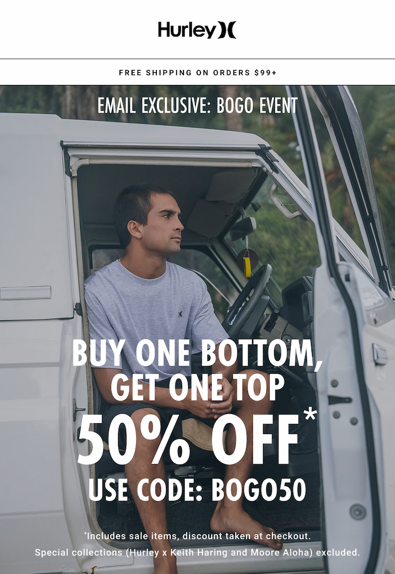 BUY ONE BOTTOM, GET ONE TOP 50% OFF