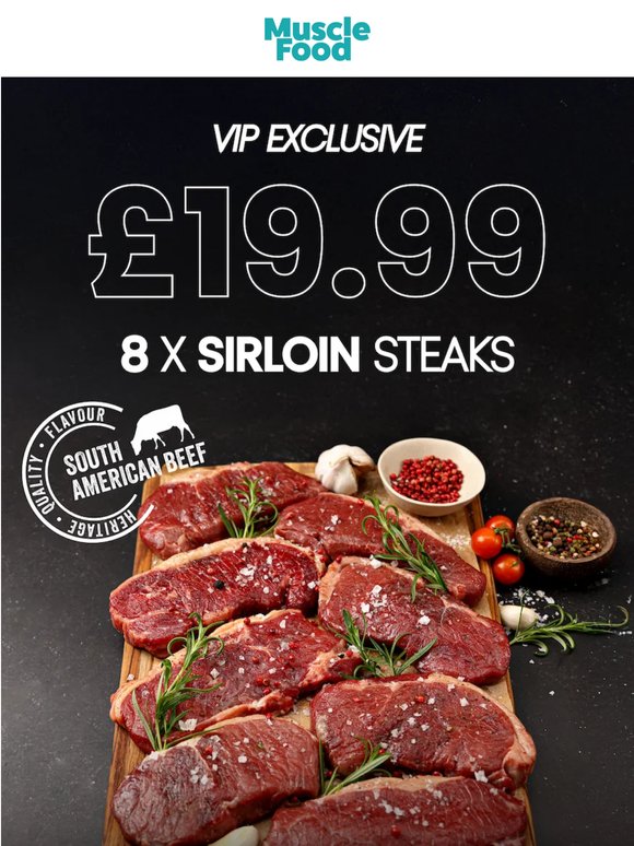 8 Sirloins For £19.99 Are Back!🥩
