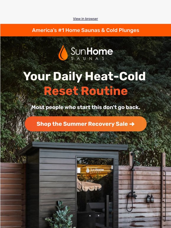 Build your summer recovery routine