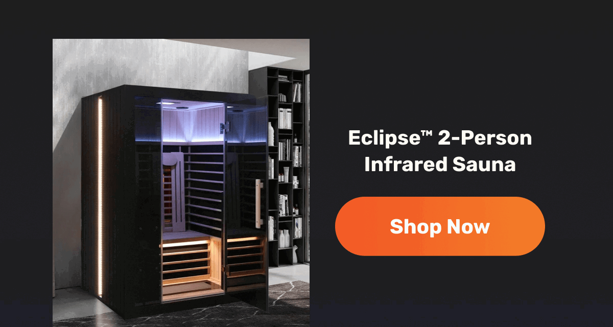 Eclipse™ 2-Person Infrared Sauna | Shop Now