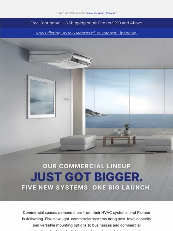 Just Launched: New Light-Commercial HVAC