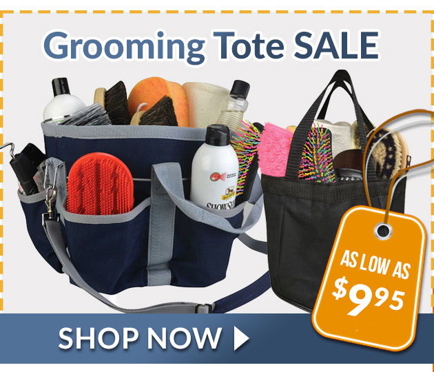 Grooming tote sale