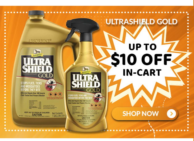 Up to $10 off ultrashield gold in-cart
