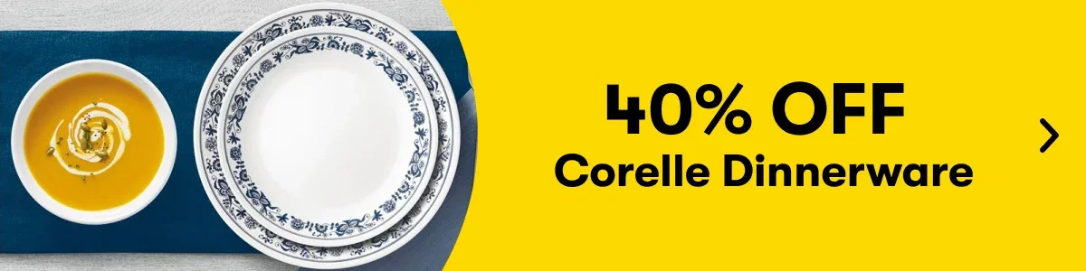 40% OFF Corelle Dinnerware