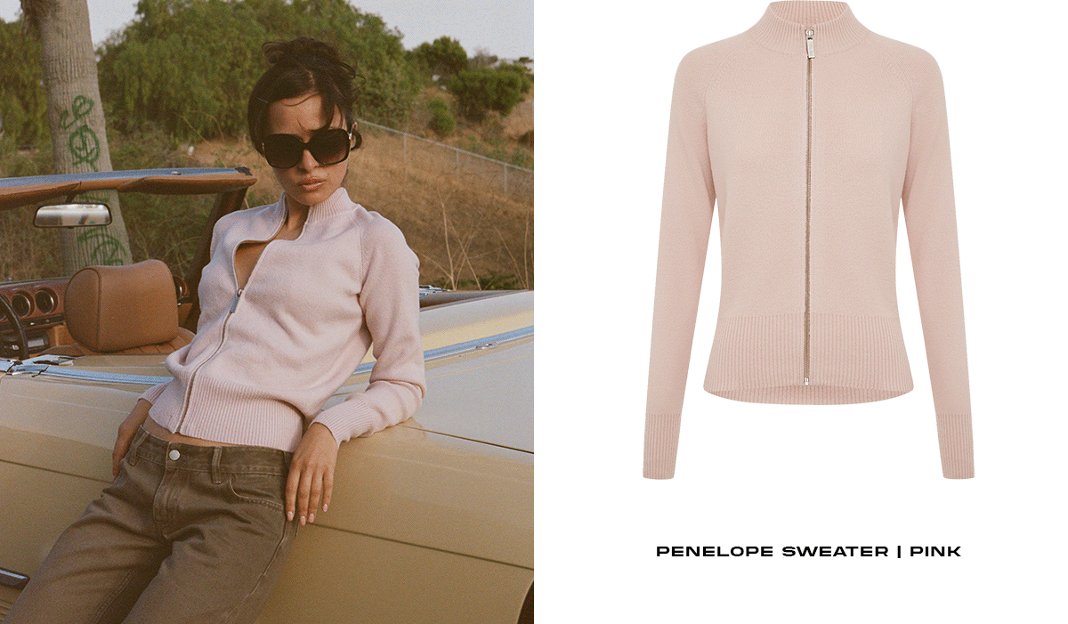 Penelope Sweater in Pink