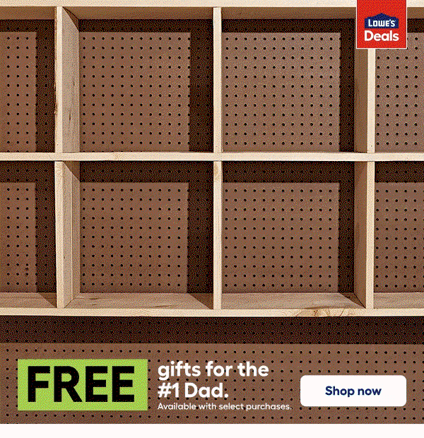 FREE gifts for the #1 Dad. Shop now