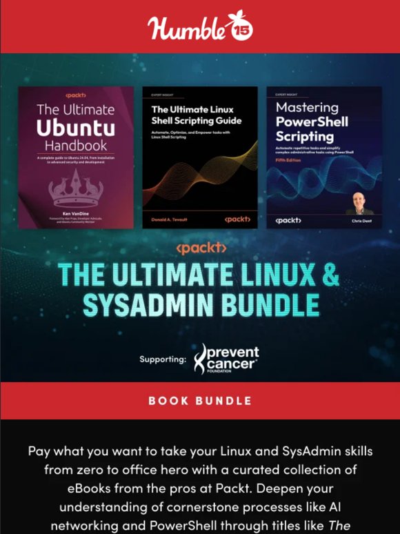 Unlock The Ultimate Linux & SysAdmin Bundle by Packt!