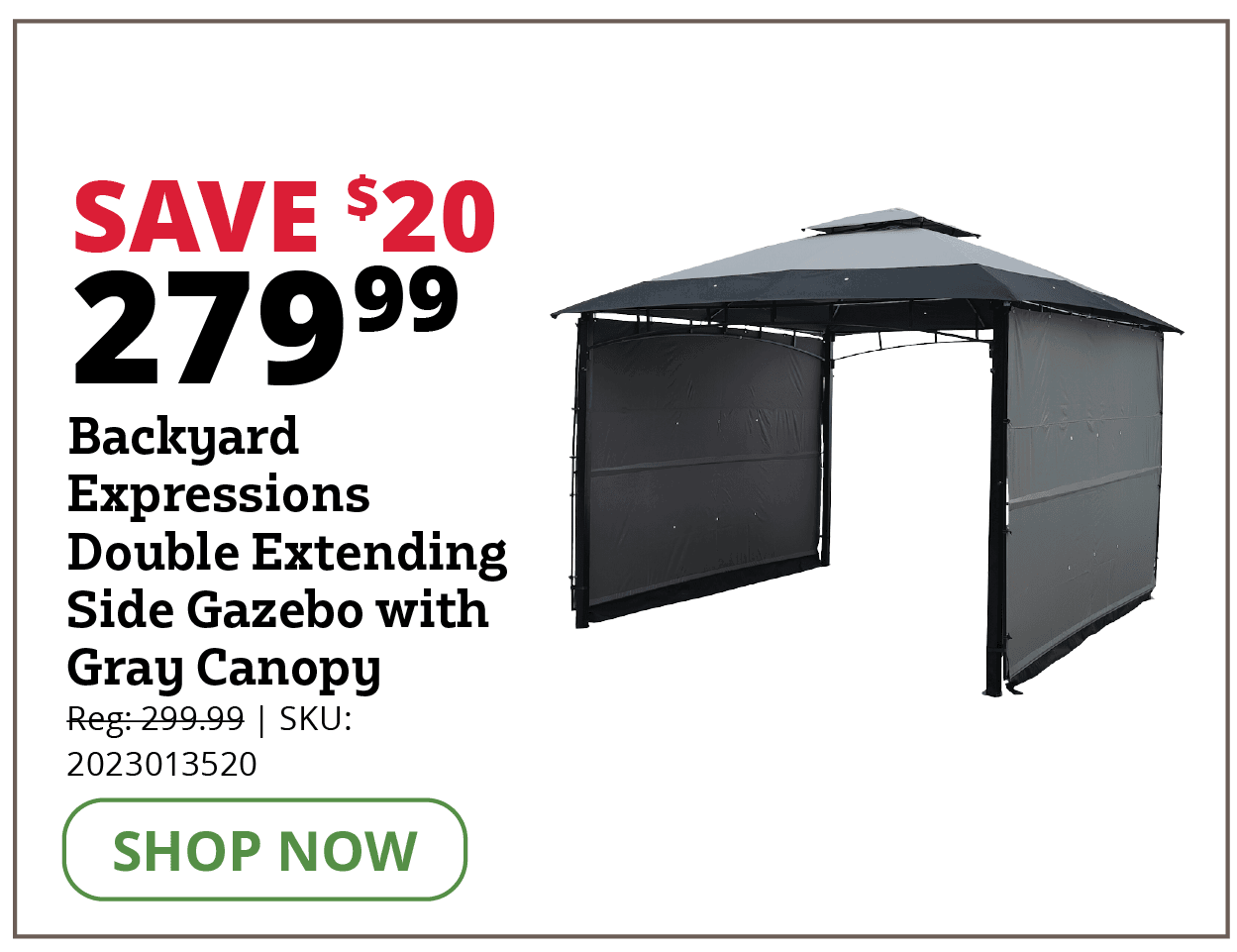 Backyard Expressions Gazebo