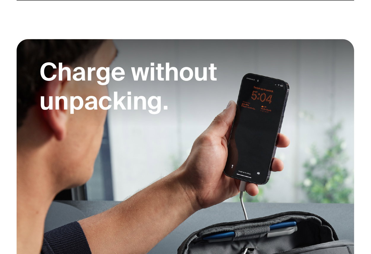 an image of a promotional ad for a travel wallet