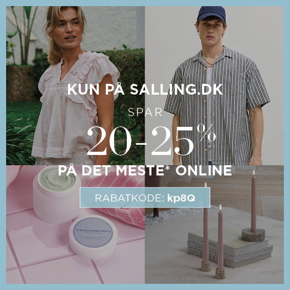 Spar 20-25% på det meste online