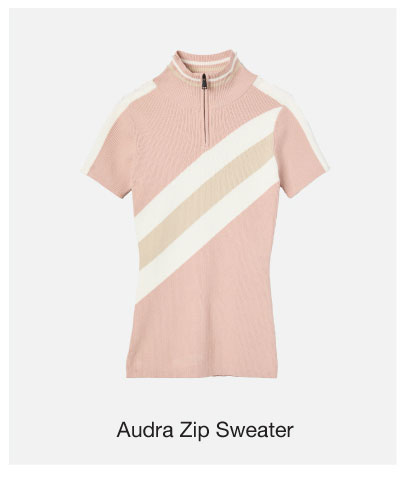 Shop Audra Zip Sweater
