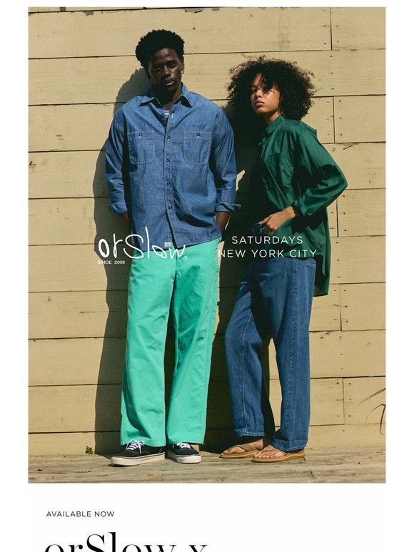 orSlow × Saturdays NYC