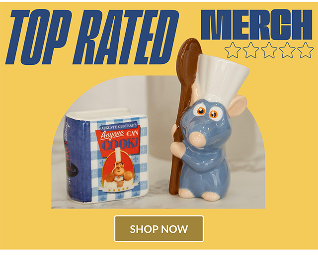 Top Rated Merch. Shop Now
