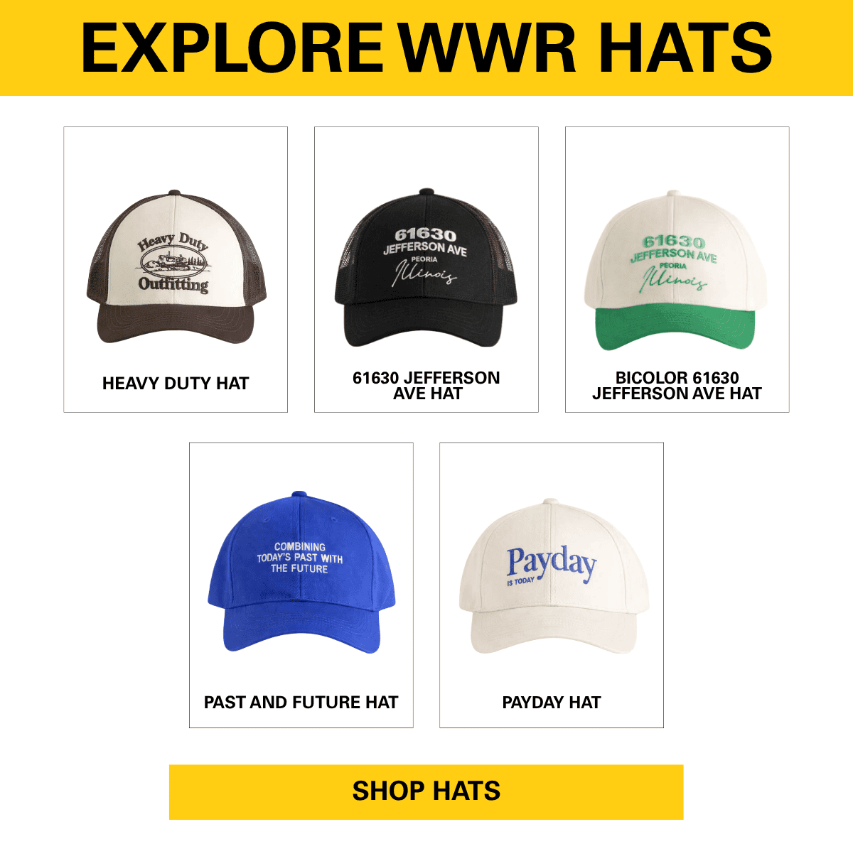 WWR Hats 