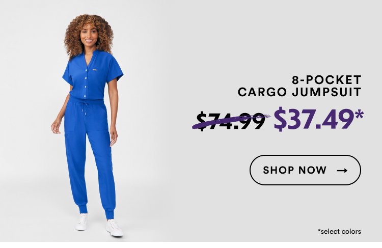 8-Pocket Cargo Jumpsuit | $37.39 | Shop Now