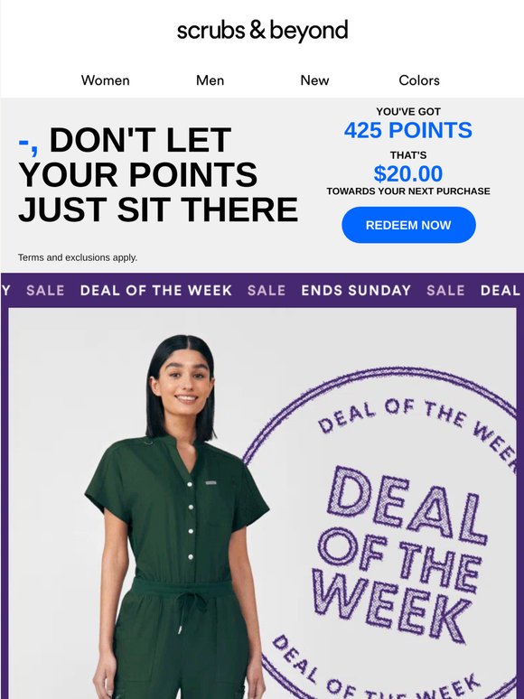 Deal of the Week: 50% OFF Select Styles 💸