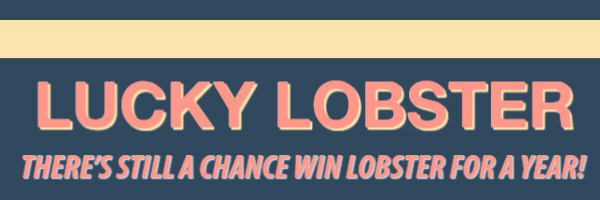 Image: lucky lobster starts today