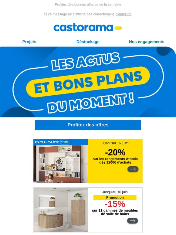Nos bons plans et actus de la semaine  !