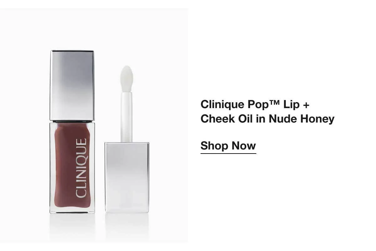 Clinique Pop™ Lip + Cheek Oil in Nude Honey | Shop Now