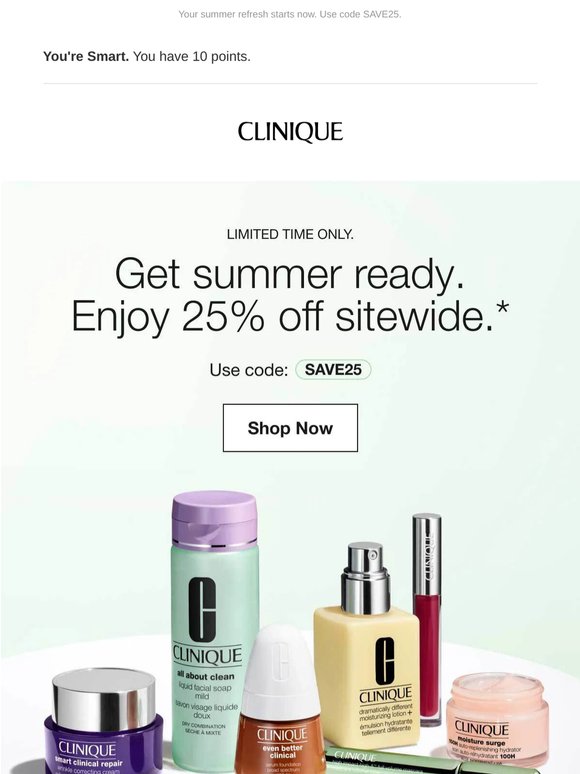Enjoy 25% off sitewide. Limited time only.
