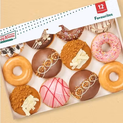 50% off any dozen Krispy Kremes - in-store / online /...