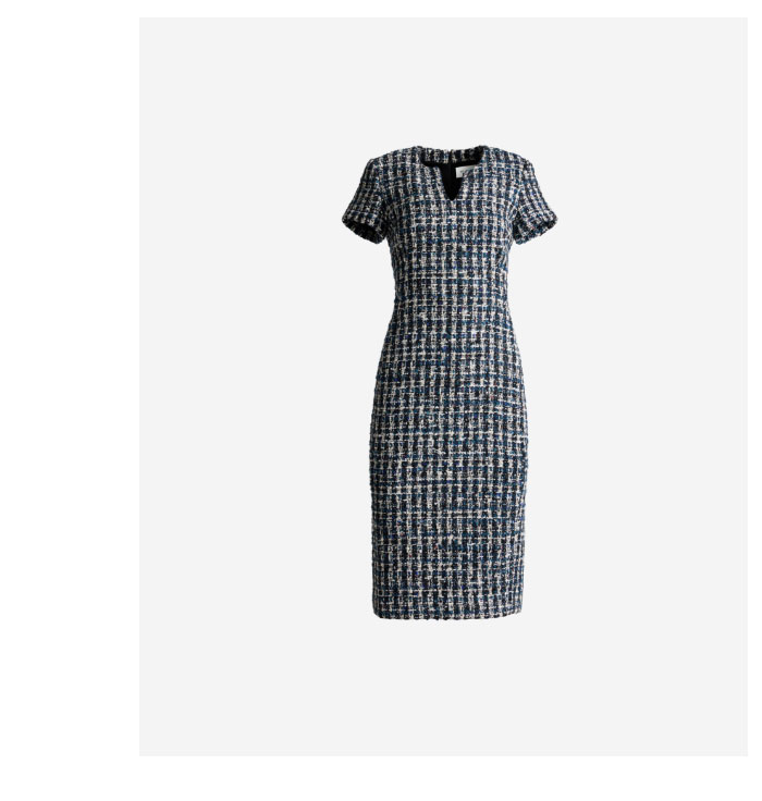 Vicki Dress In Aspen Tweed