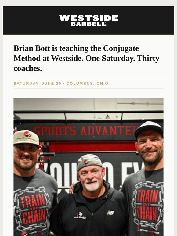 Coaches: a day inside Westside Barbell