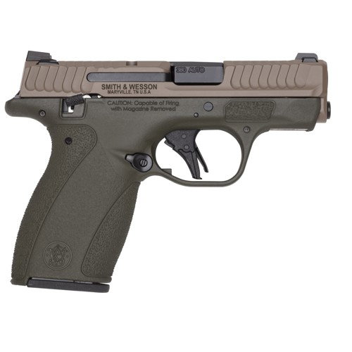 SMITH & WESSON Bodyguard 2.0 380 ACP 2.75" 10rd & 12rd - OD Green & FDE