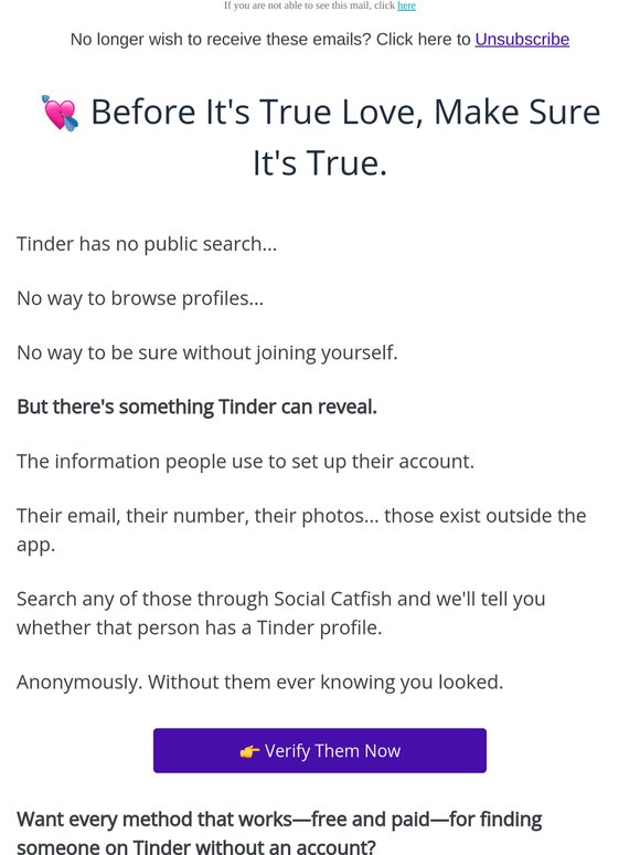 They deleted their profile. Or did they?