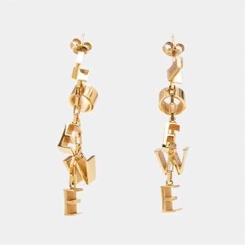 Logo Gold Plated Sterling Silv