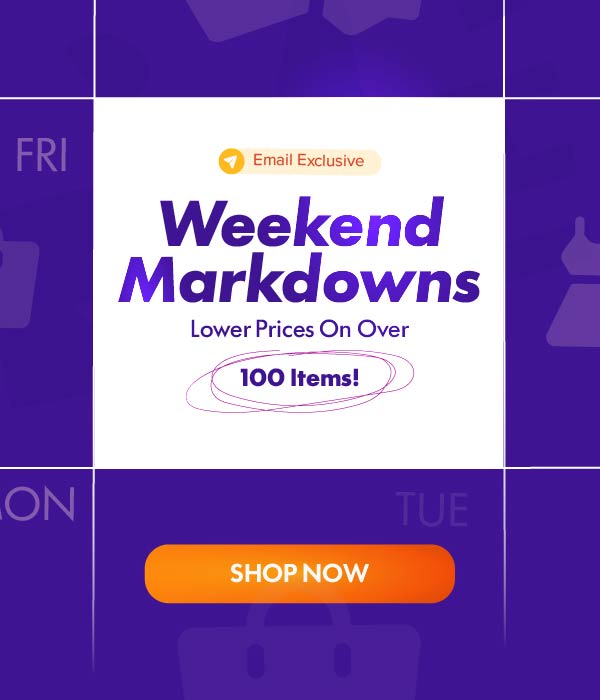 Weekend Markdowns