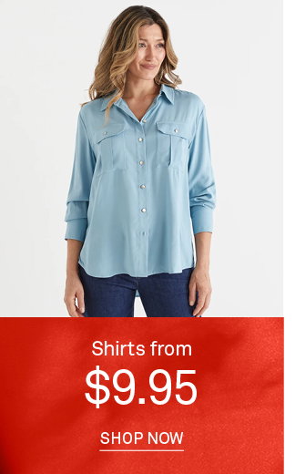 Shop Shirts from $9.95