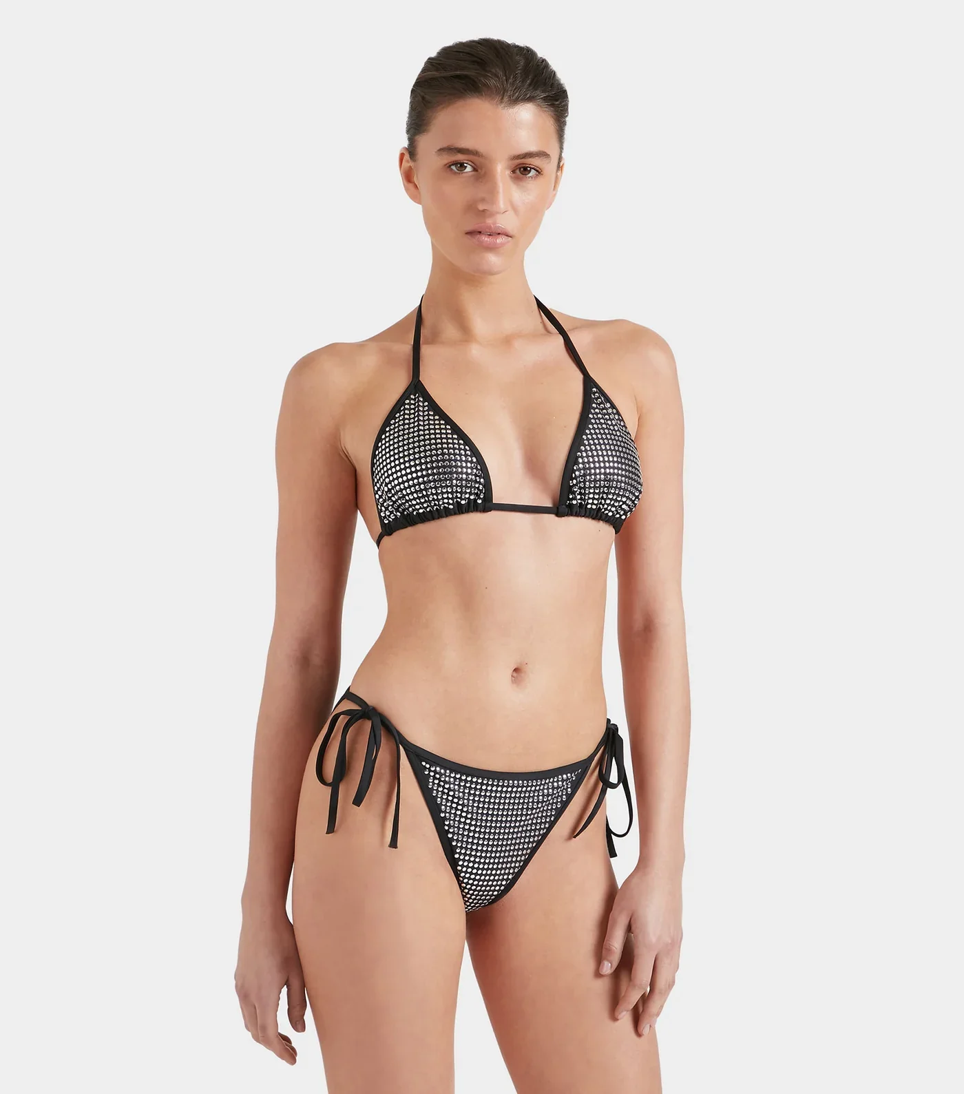 Image of  Monica Lava Bikini - Black/Silver