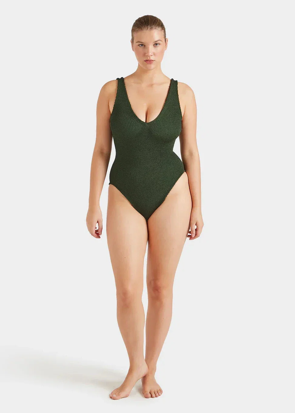 Image of  Sadie Swim - Metallic Khaki