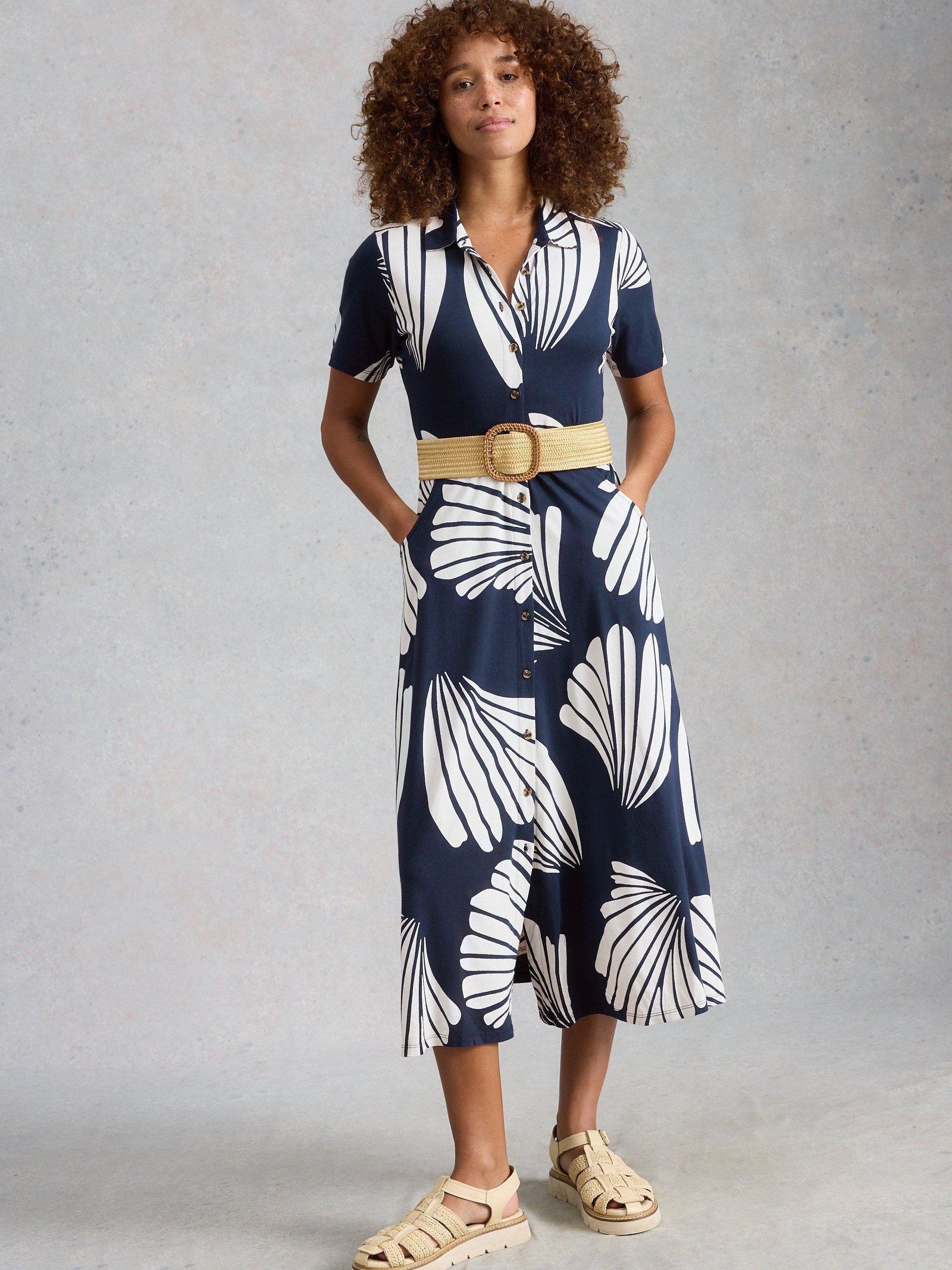 Shop Rua Jersey Shirt Dress