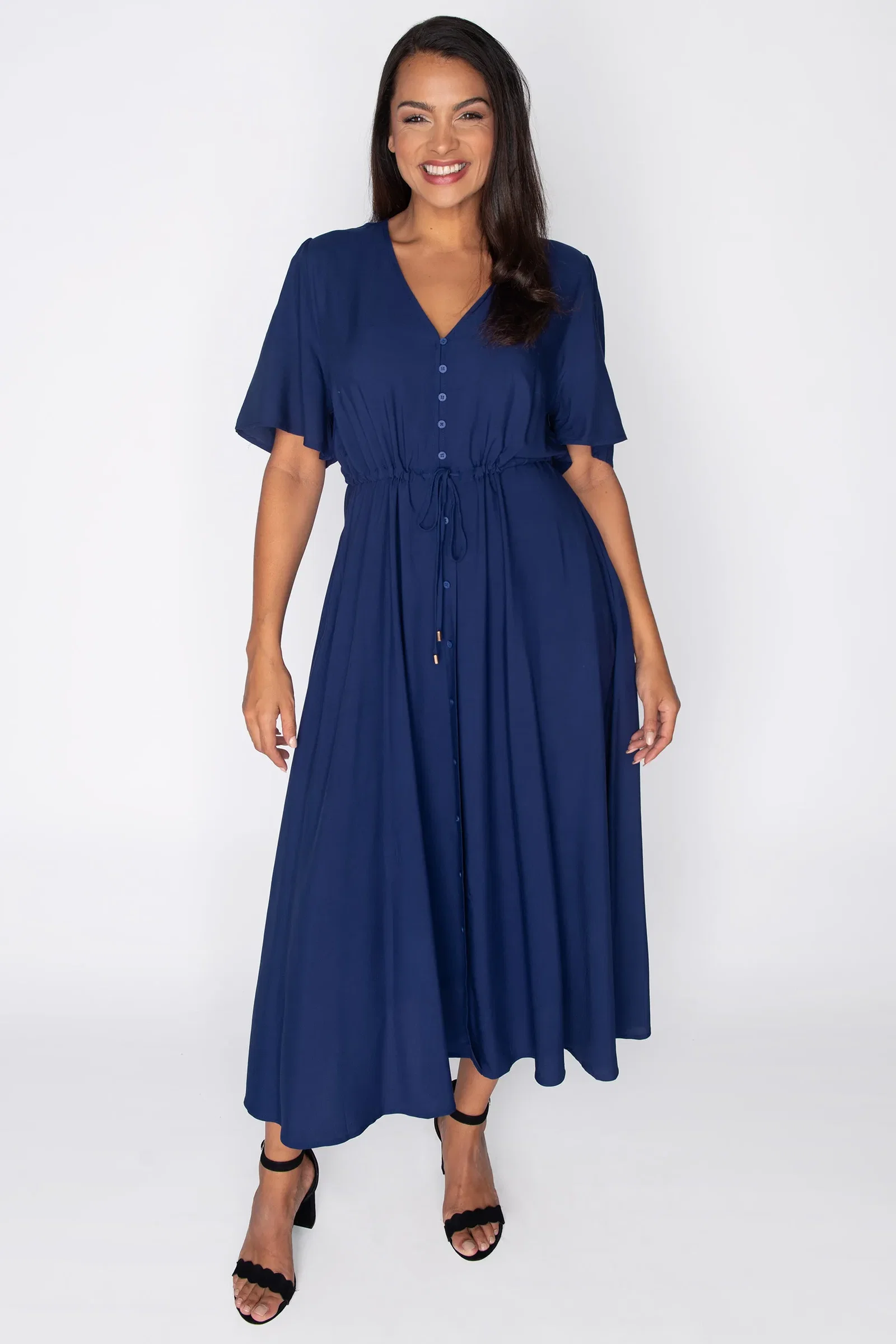 Image of Michelle Navy Dress