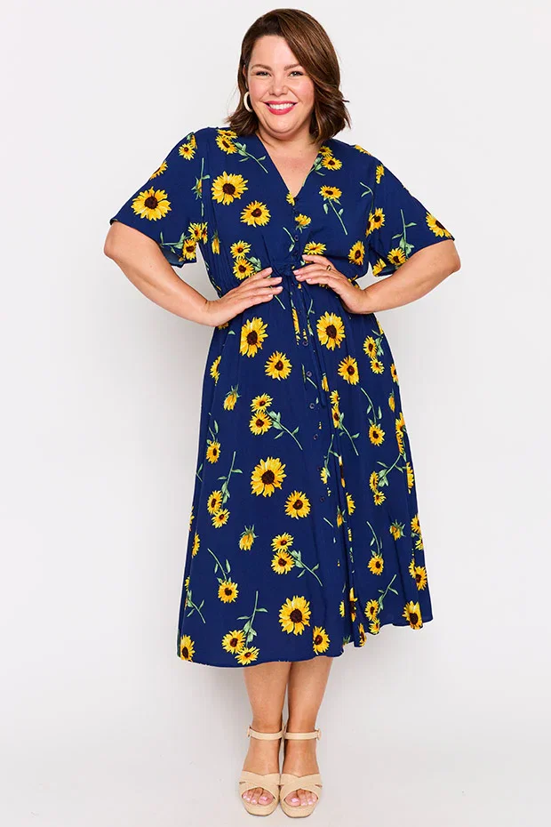 Image of Michelle Sunflower Dress