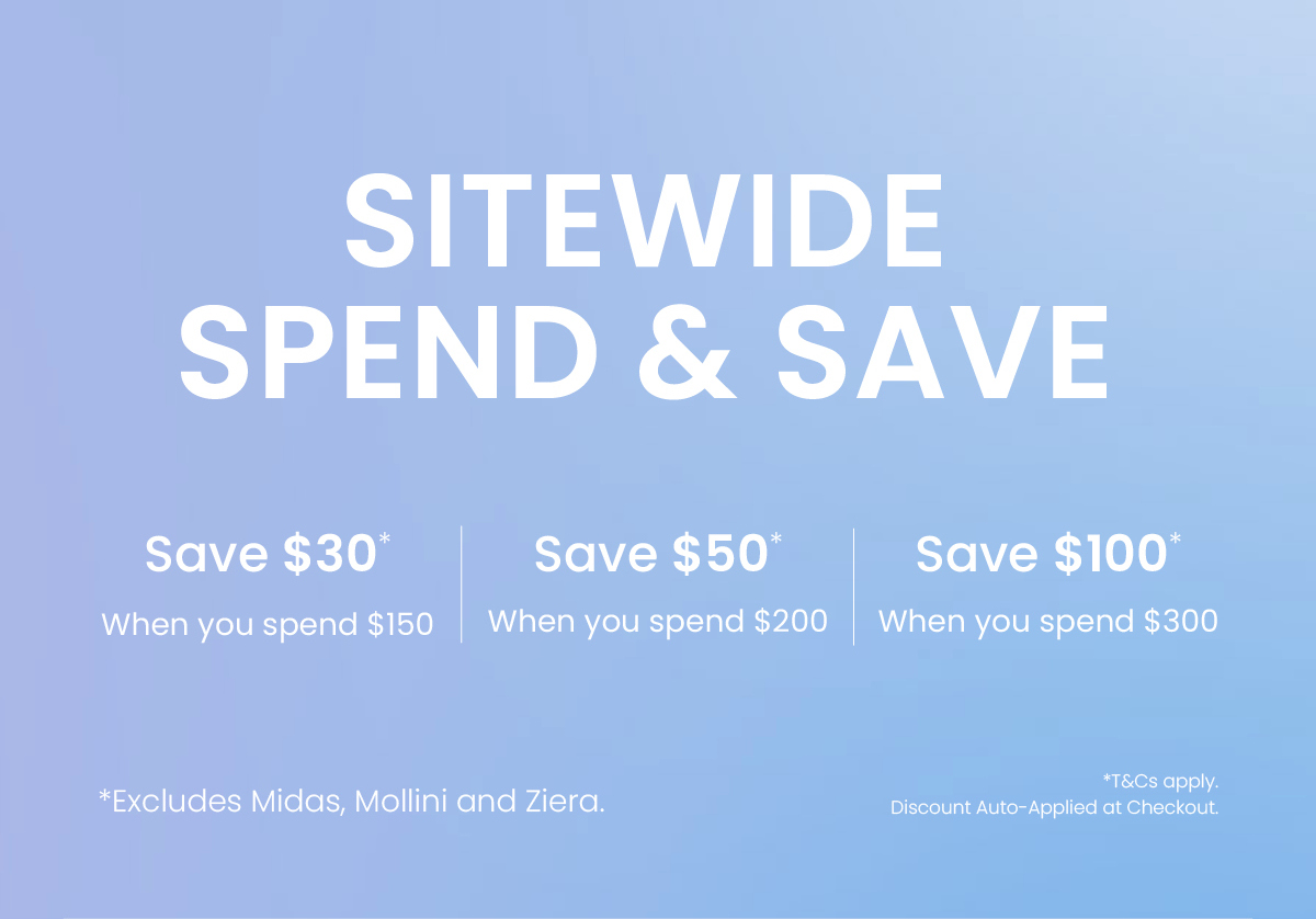 Sitewide Spend & Save*