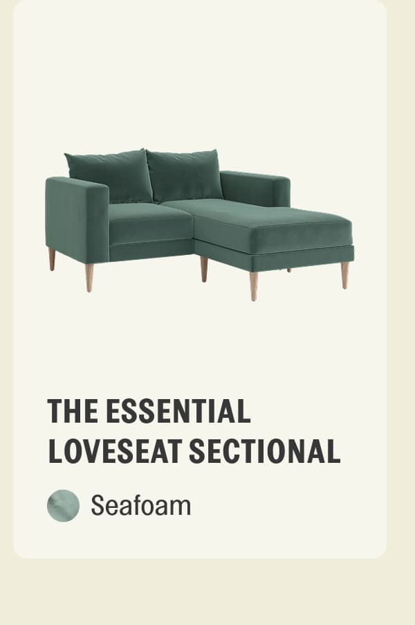 The Essential Loveseat Sectional