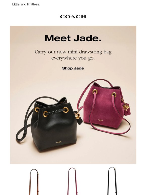 Mini bags made to be loved.