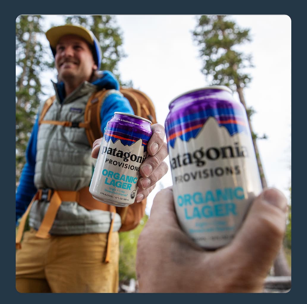 Cheers to beers, Patagonia Provisions Organic Lager