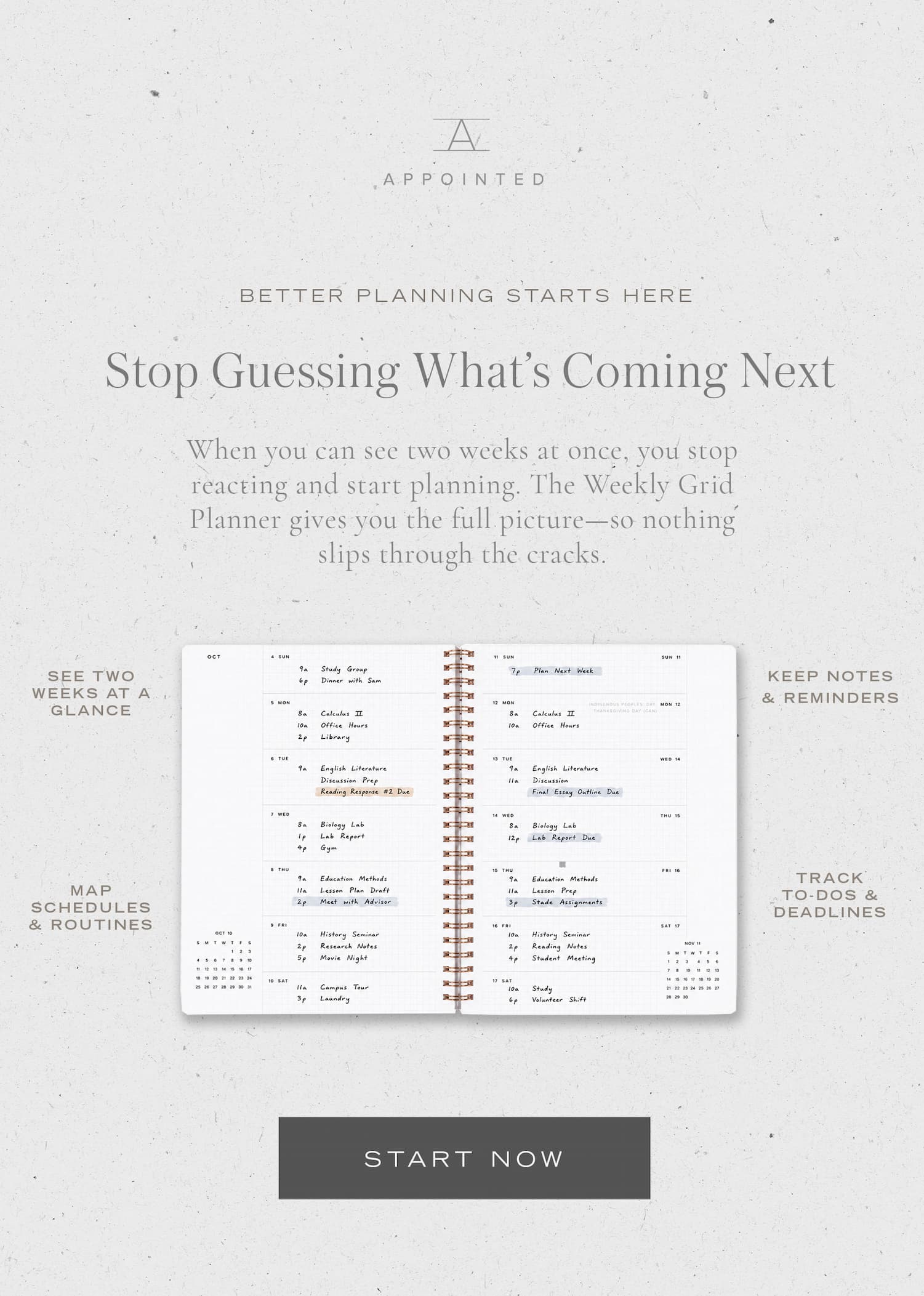 Shop the Weekly Grid Planner